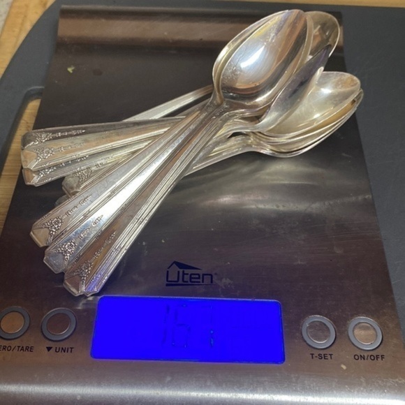 17 piece antique silverware vintage Community Plate teaspoons circa 1930’s #1 - Picture 4 of 4